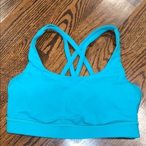 LULULEMON teal sports bra